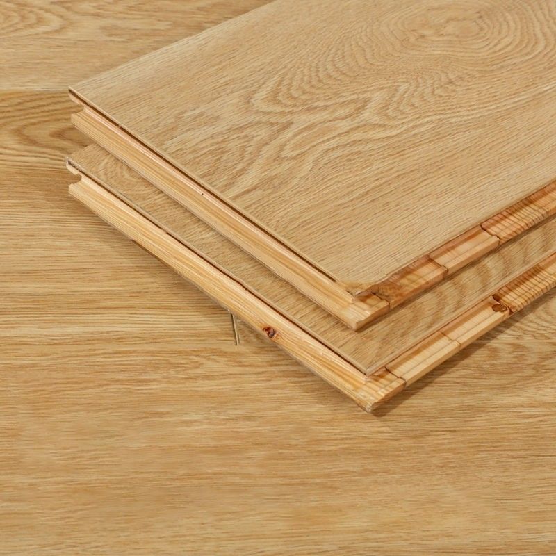 20 Warna Wire Brushed Oak Direkayasa Lantai Kayu Tebal 18mm