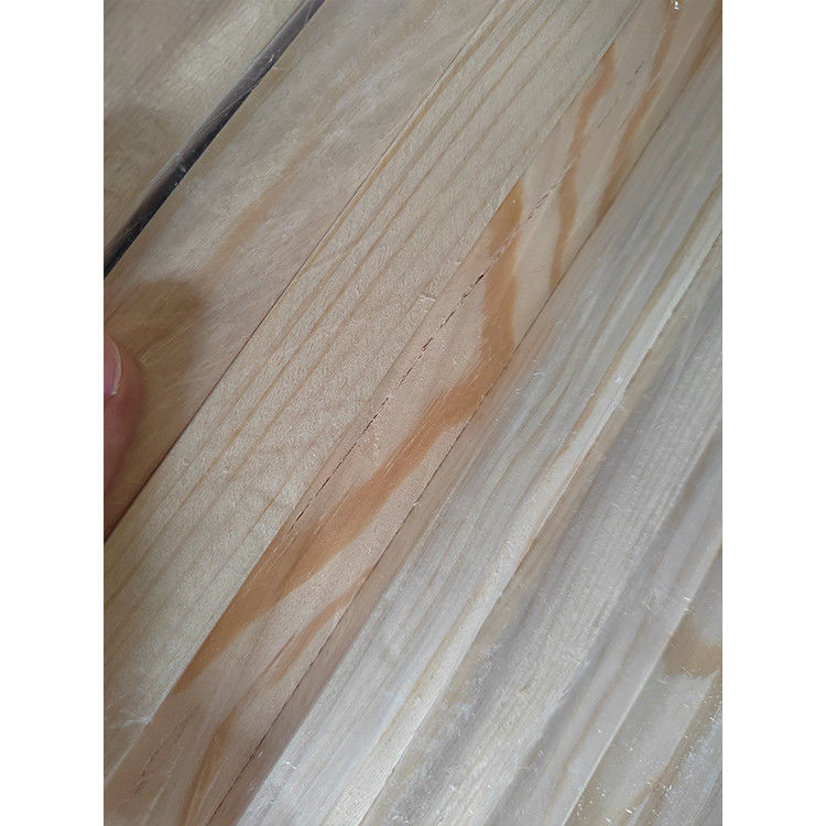 Red Pine 5mm Panel berbasis kayu Padat Bernafas Baik Untuk dekorasi furnitur