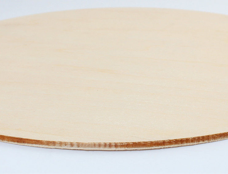 Poplar Solid Round Discs Kayu Papan Disk Kartu Bayi Natal Chip Kayu Untuk Diy Kerajinan