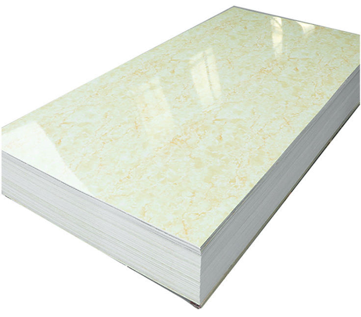 Mudah Instalasi Marmer Lihat SPC Mewah Plastik tahan lama dinding dan lantai ubin dalam ruangan Produk baru di Cina