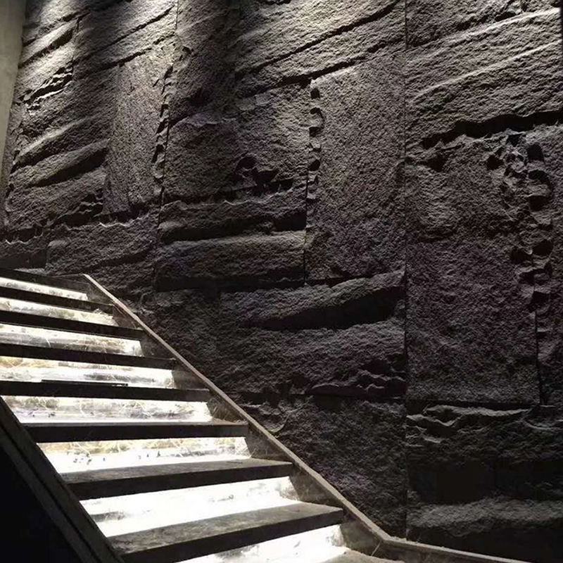 Grosir Waterproof PU Batu 3D Dekorasi Luar Ruang Dekorasi Batu Panel Dinding Batu PU buatan