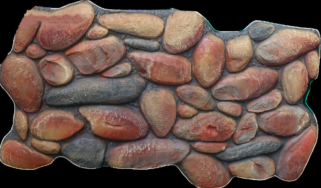 PU Stone Polyurethane Lembar veneer batu buatan untuk dekorasi dinding eksterior dan interior