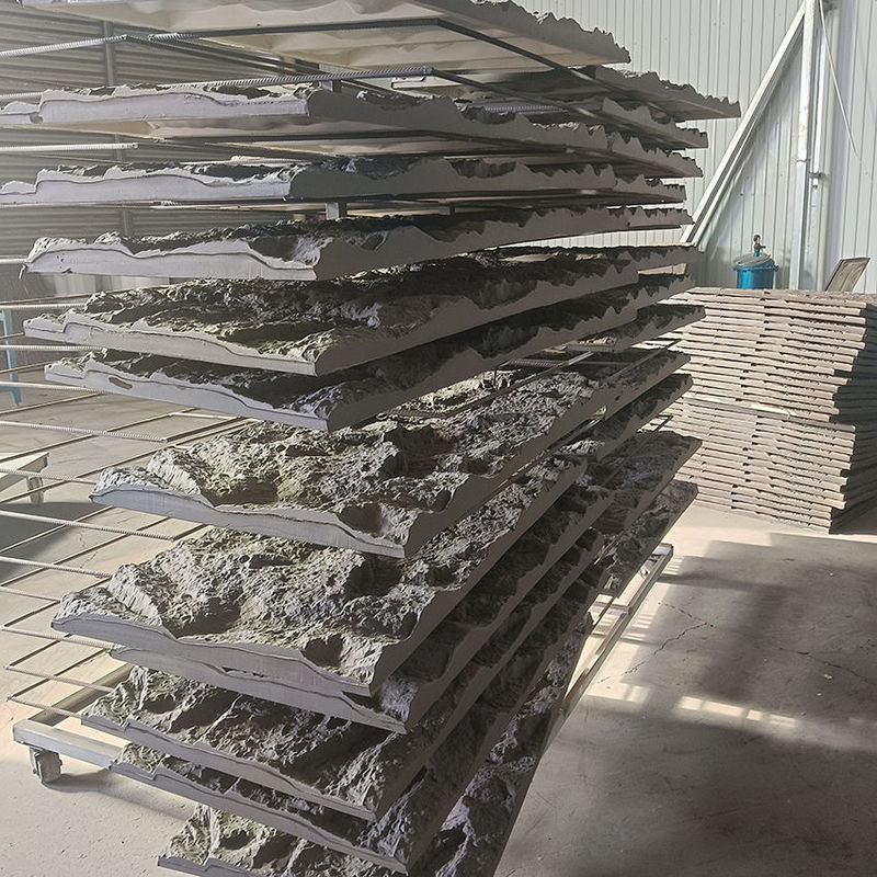 Panel Dinding Batu PU Desain Batu Jamur Untuk Ruang Interior dan Eksterior yang Indah