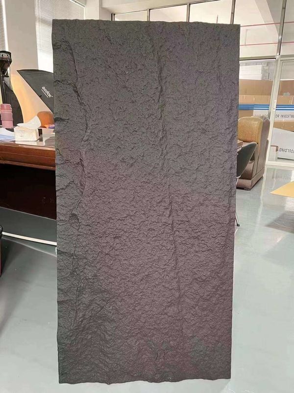 3D Wholesale Art Interior Outdoor PU Batu Polyurethane Batu Buatan Lapisan Panel Dinding