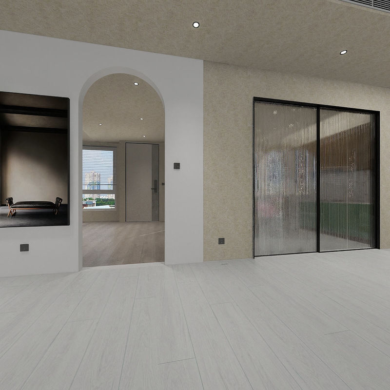 UNILIN 5G CLICK SPC Lantai Cina CLICK LOCK Lantai 4MM 6MM Lantai Kayu Goresan Pabrik Langsung