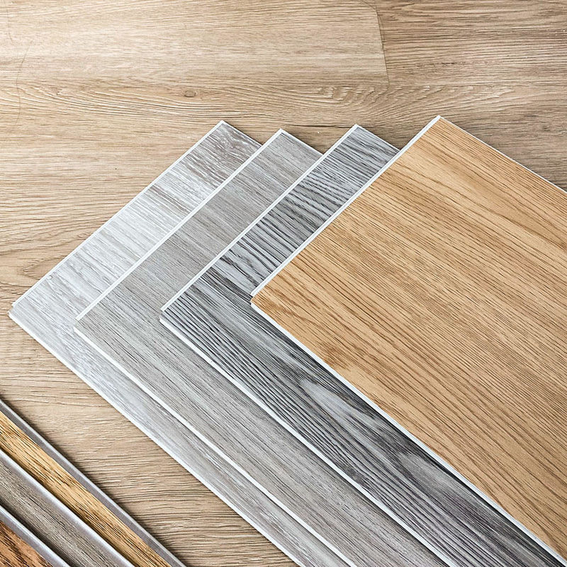 Ekologi ramah Bahan tahan api ubin kayu lantai klik PVC vinyl lantai spc lantai untuk Indoor