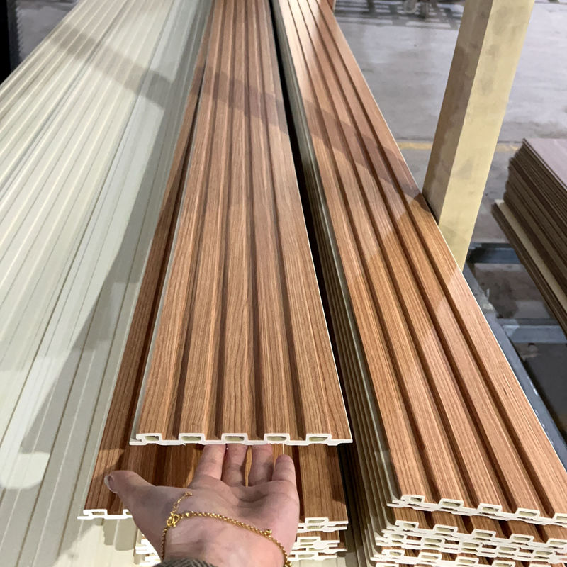 SONSILL UTO Wpc Pvc Dekoratif Interior Wall Cover Plastik Cladding WPC Panel dinding kayu