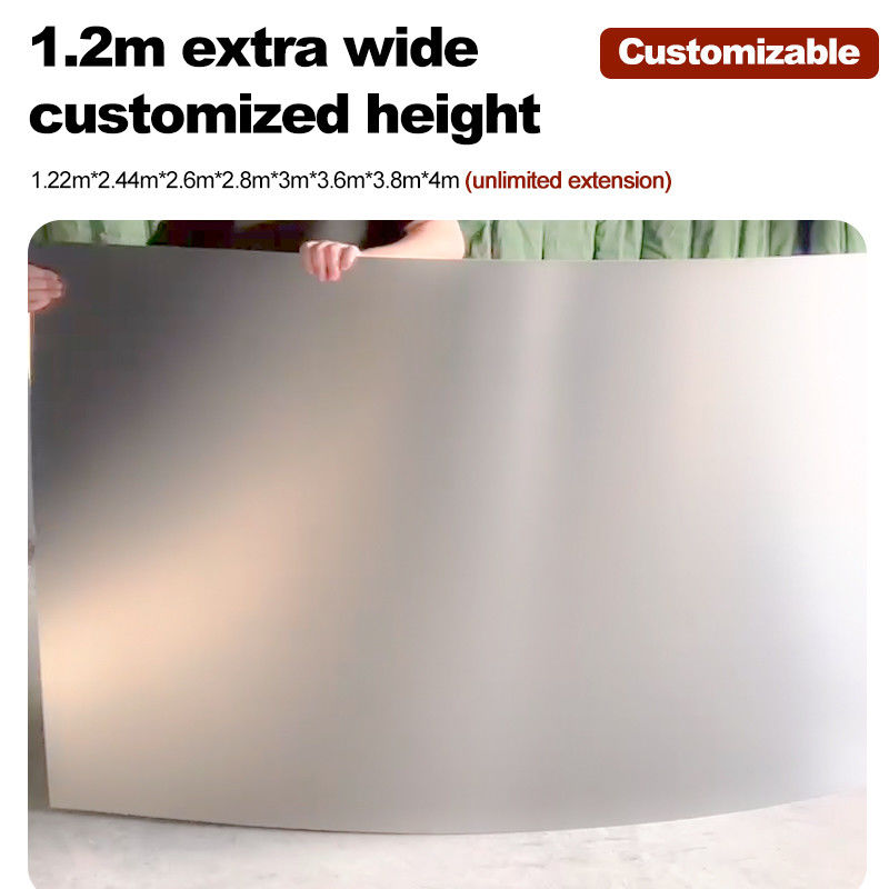 Bambu Batubara Kayu Veneer Metal Panel Dinding Piring Dekoratif Bambu PET Metal Board