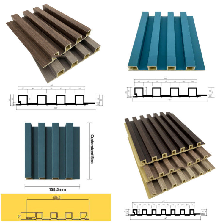 Sampel Gratis Ramah Lingkungan Mudah Dipasang Dekorasi Interior PVC WPC SPC 3D Lainnya Wallpaper / Panel dinding