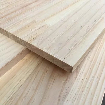 Harga grosir 4 * 8ft 18mm kayu pinus jari gabungan pinggir kayu pinus papan karet Selandia Baru kayu solid papan untuk furnitur