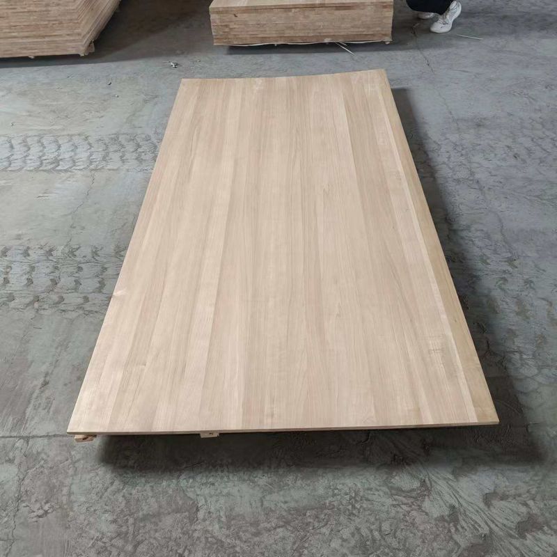 Karbonisasi Papan Poplar Paulownia Harga Kayu Papan Poplar Solid Edge Panel Ditempel Papan Poplar
