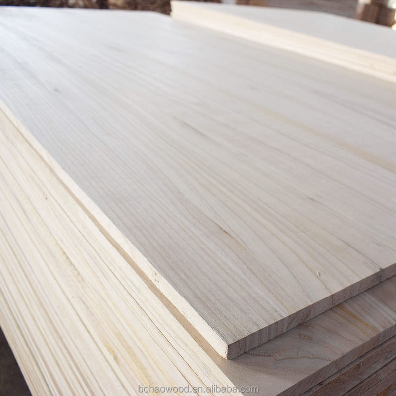 Gaya Baru VIETNAM Produk Kayu Padat Kayu Teak Kayu gergaji / Kayu / Kayu Karat Paulownia Edge Papan Lem Untuk Dijual