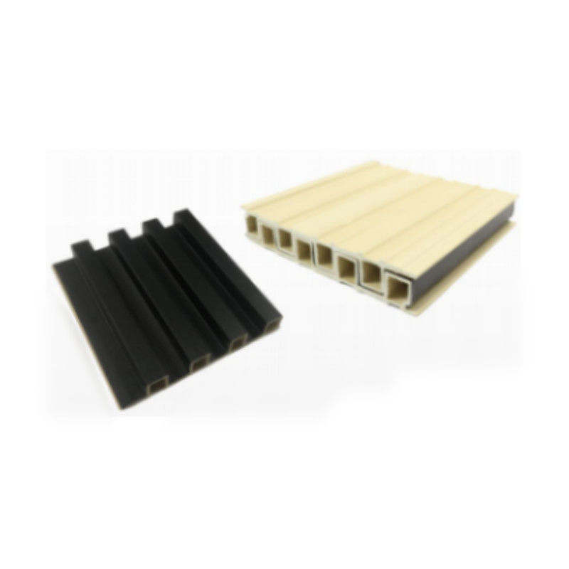Harga Pabrik Indoor Waterproof Waterproof Kayu Komposit Wall Louvers Eksterior WPC Dekorasi Panel dinding
