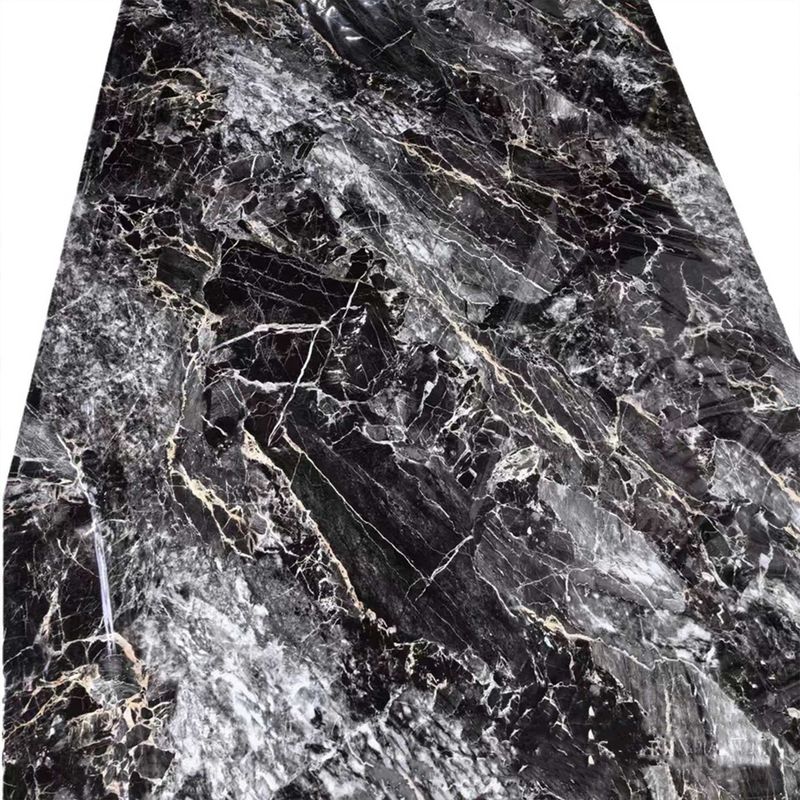 Ringan UV PVC Marmer Lembar Panel Dinding Dalam 3mm Atau 4mm Ketebalan 3d