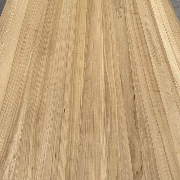 Pabrik Langsung Diberi Karbonisasi Papan Poplar Edge Ditempel Solid Dekoratif Papan Kayu
