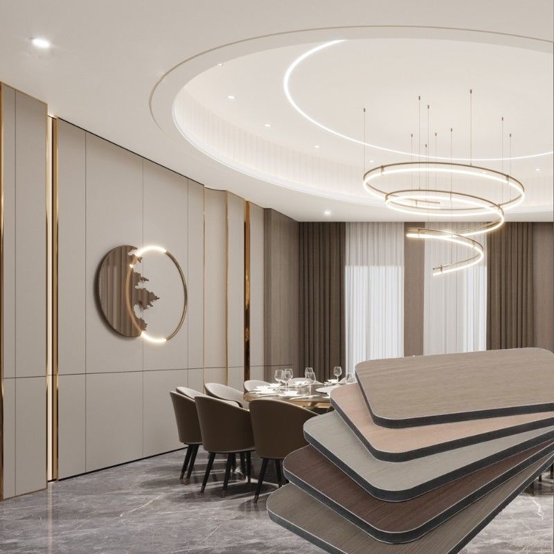 Bamboo Charcoal Board Kayu Karbon Crystal Plate Veneer Wall Panel & Boards Pvc Wall Panel