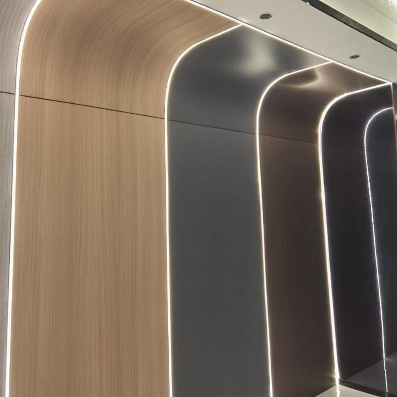 China pabrik menjual bambu arang kayu veneer 4X8 Wall Paneling wpc panel dinding untuk dinding latar belakang