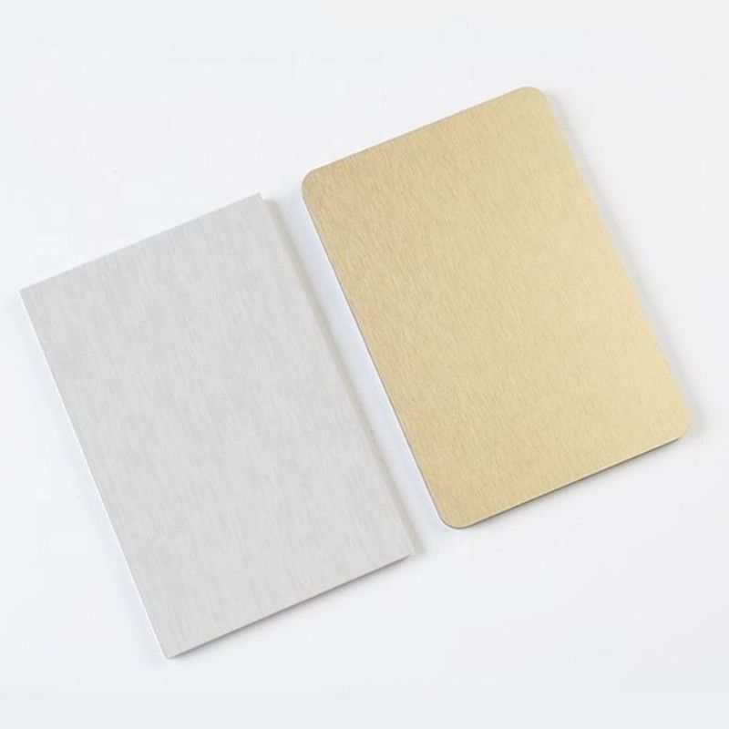 Lembar Panel Dekoratif Lainnya Lapisan Interior Komposit Logam Biji Bambu Serat Batubara Papan dinding untuk kantor