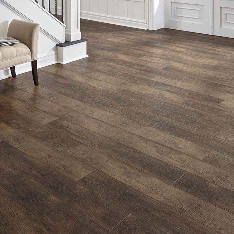 4mm 5mm 6mm 7mm 8mm tahan goresan lantai vinyl mewah lantai vinyl papan klik kunci tahan air lantai spc