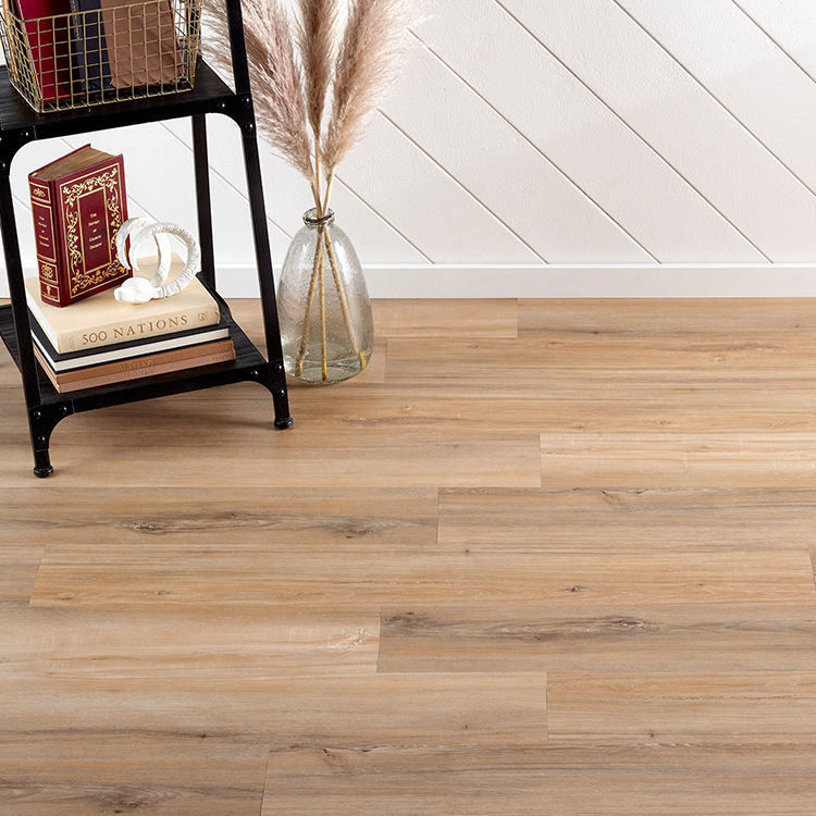 4mm 5mm 6mm 7mm 8mm tahan goresan lantai vinyl mewah lantai vinyl papan klik kunci tahan air lantai spc