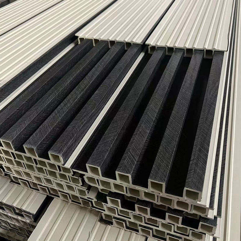 Waterproof Interior Kayu Biji Polyvinyl Chloride Panel dinding Dekorasi ramah lingkungan