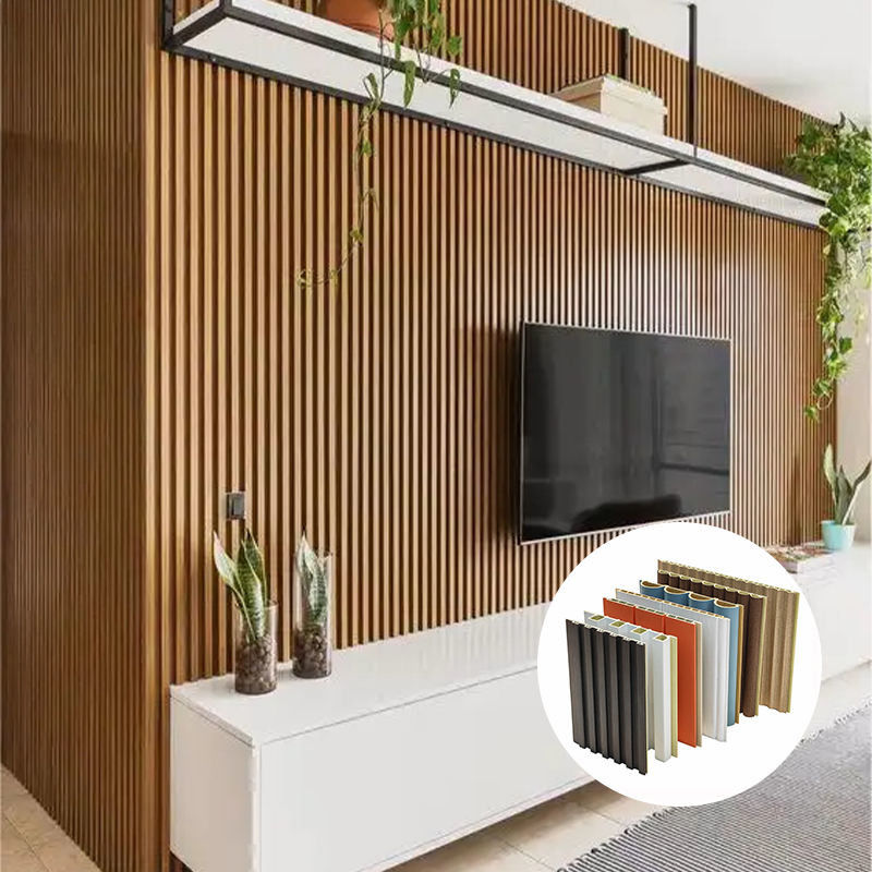 Panel Dekoratif Lambrin WPC untuk Pelapis Dinding Interior di Lingkungan Rumah Tangga