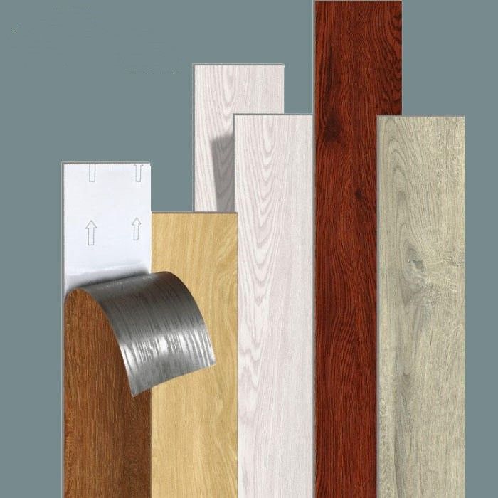 Self Adhesive Waterproof Pvc Flooring Stick DIY Vinyl Flooring Untuk Dekorasi Interior Di Bangunan Kantor