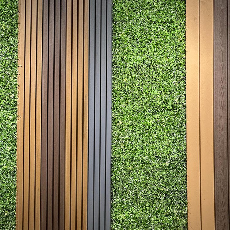 Panel Ko-ekstrusi Eksterior Panel Dinding Dekorasi PVC Interior Komposit Tahan Air Pelapis Dinding WPC