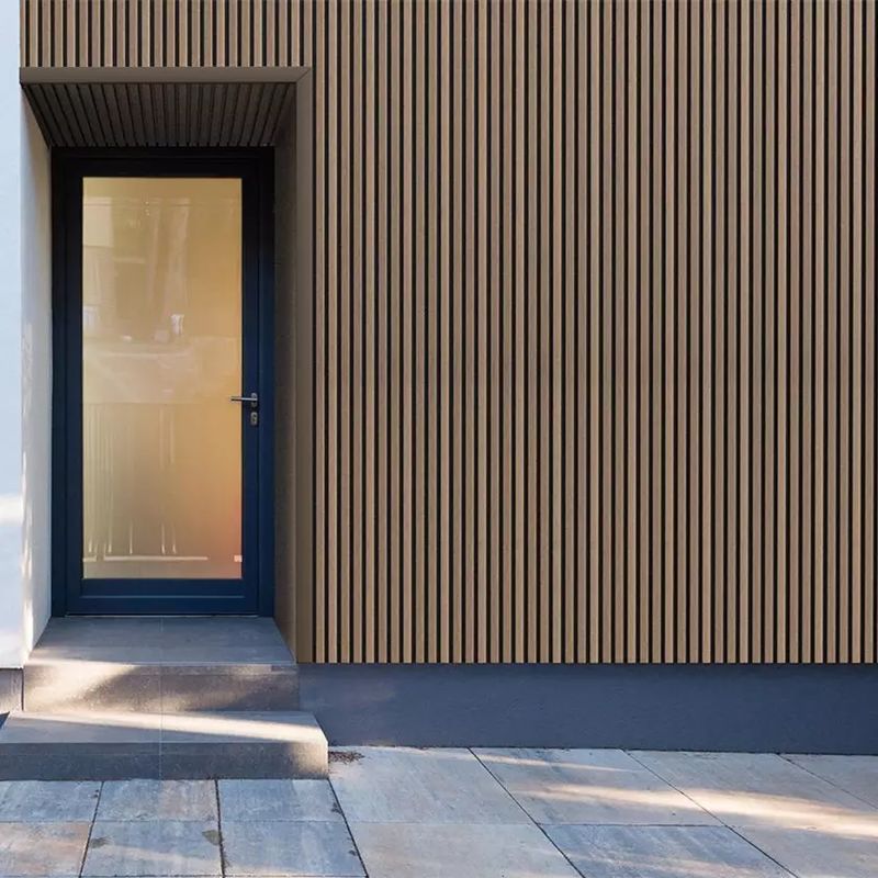 Kualitas tinggi dinding Wpc eksterior luar komposit eksternal Wpc panel dinding dinding luar Wpc dinding