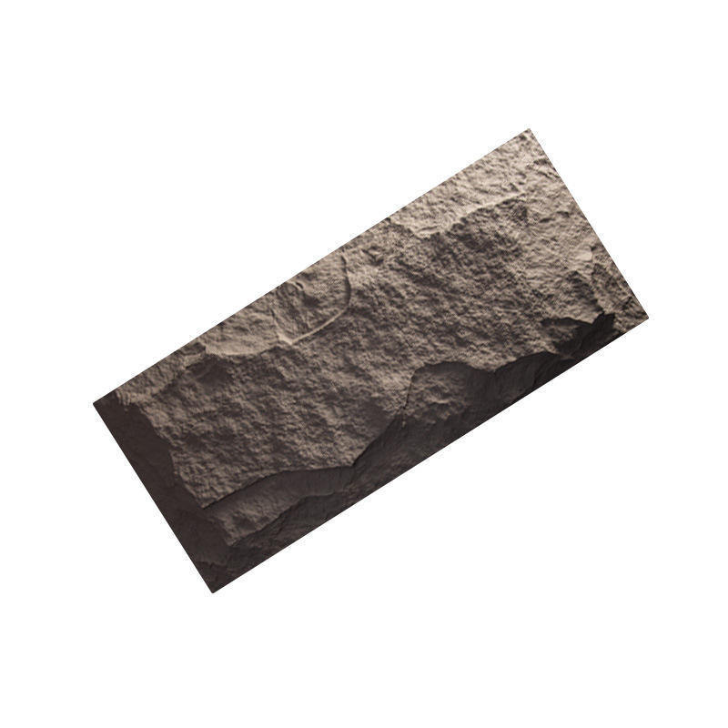 Modern 3D PU Stone Wall Panel for Outdoor Villa Decoration Waterproof Soundproof Fireproof Artificial Rock External Decorative