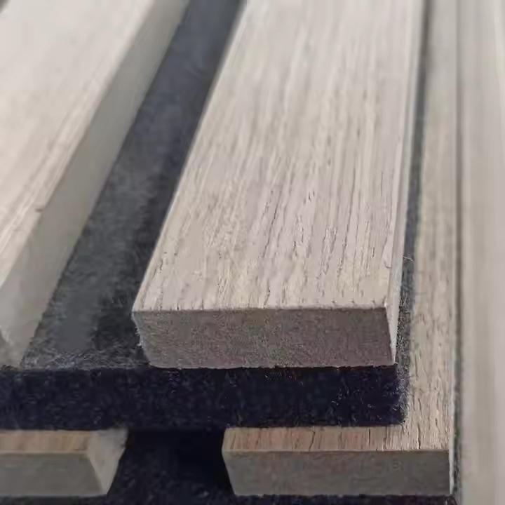 Densitas Tinggi 20mm Polyester Fiber Rubber Core Fireproof Sound-Absorbing Equipment untuk Studio Musik Core Acoustic Panels