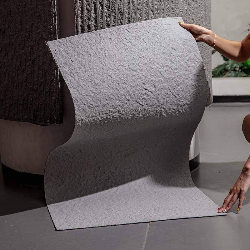 Lembar Batu Alam Panel Batu Fleksibel veneer untuk dinding eksterior bahan Lapisan dinding Fleksibel