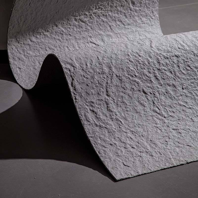 Lembar Batu Alam Panel Batu Fleksibel veneer untuk dinding eksterior bahan Lapisan dinding Fleksibel