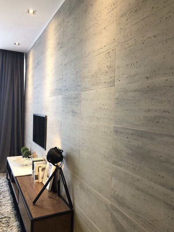 Lembar Travertine Fleksibel 3d Panel Batu Travertine Lapisan Fleksibel Ms Travertine Fleksibel Batang Bata