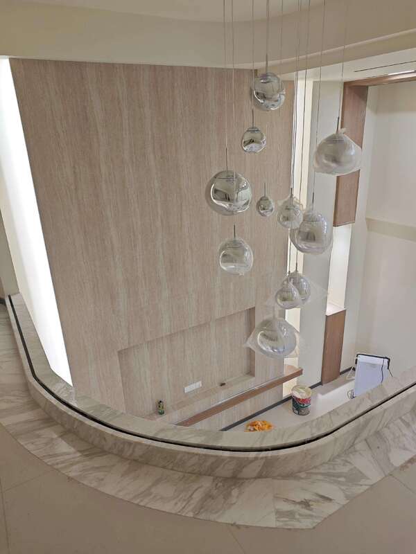 Natural Mcm Soft Stone Exterior Wall Cladding Travertine buatan Bahan batu fleksibel untuk eksterior