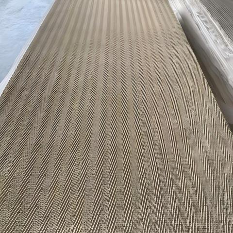 Tekstur Tenun Desain Modern MCM Panel Lapisan Dinding Batu Lembut Fleksibel Big Slab untuk Dekorasi Dinding Eksterior & Interior