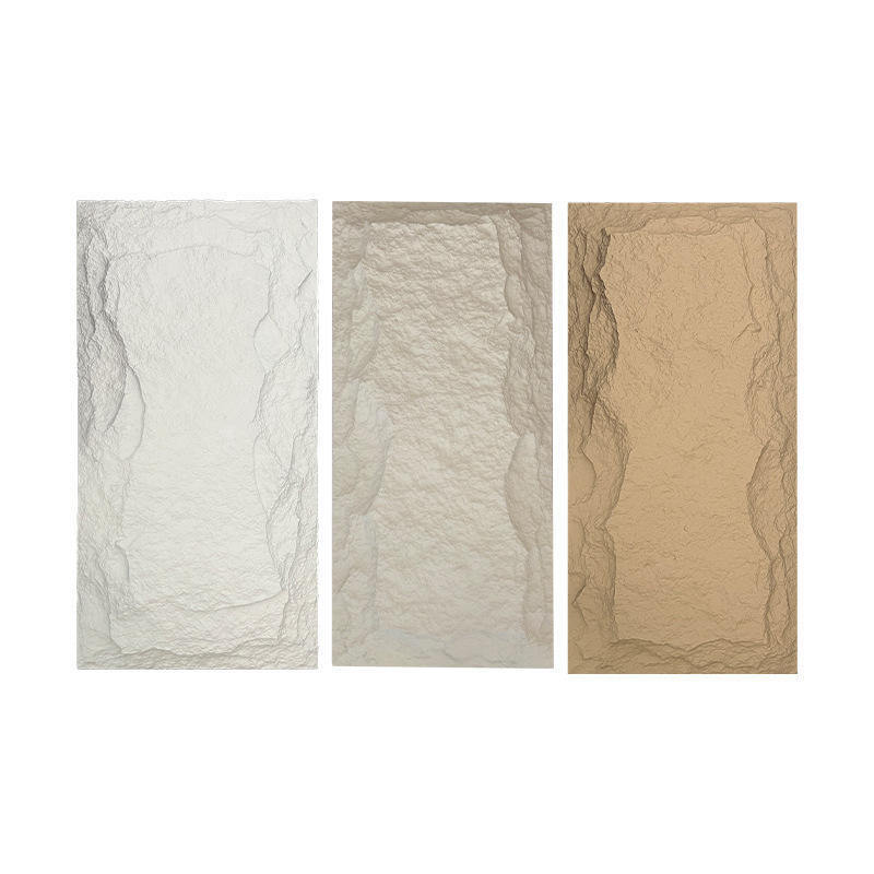 Multifungsi Interior Ringan Pu Artificial Rock Veneer Cladding Eksterior Dekorasi 3D Panel Dinding Batu Kualitas Tinggi