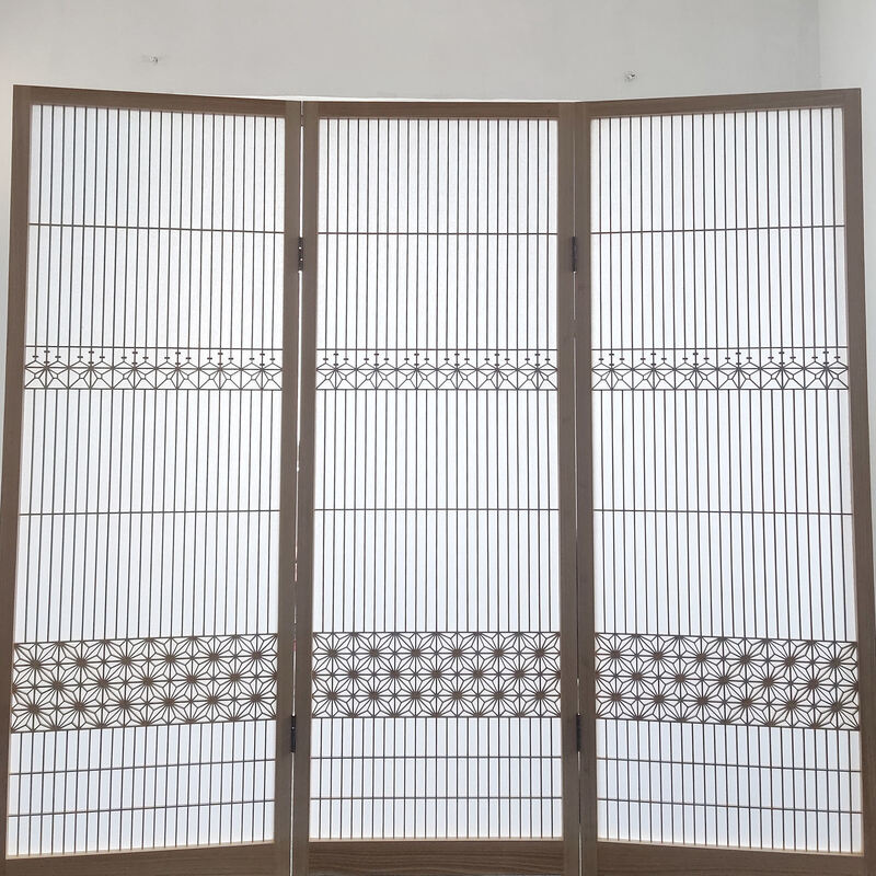 Teknologi Tinggi Tradisional Jepang Hinoki Chip Bunga Kayu atau Kumiko untuk Furnitur atau Jendela