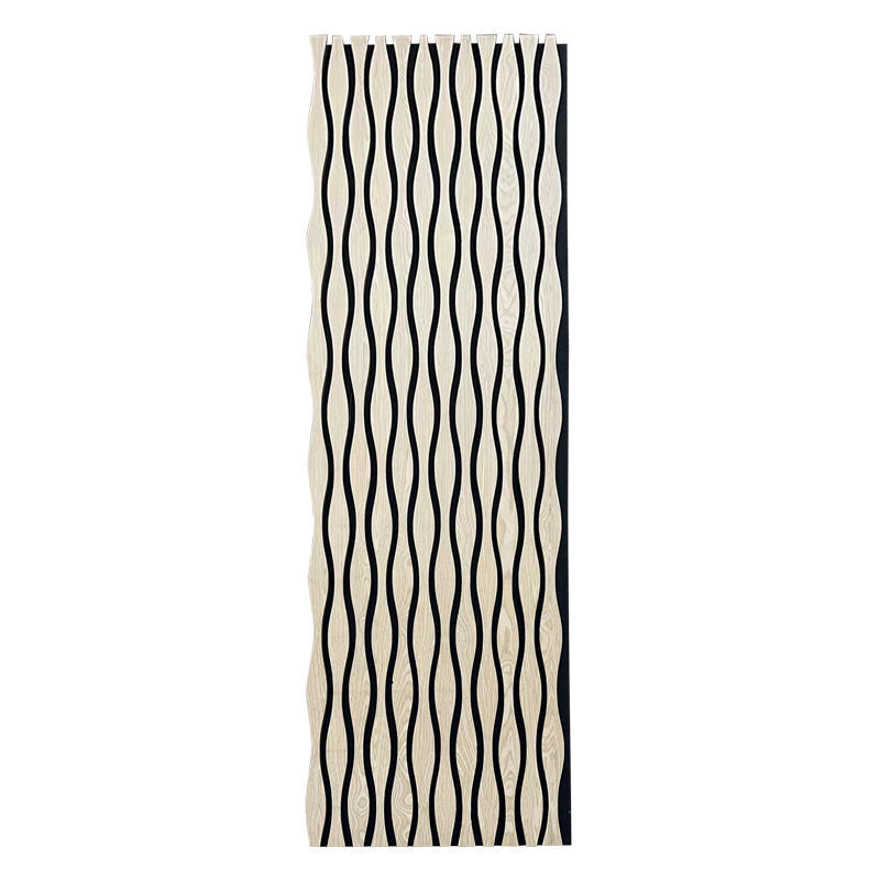 Panel Dinding Akustik 3D Ramah Lingkungan Modern Berbentuk Khusus Papan Peredam Suara untuk Pemasangan Mudah Tahan Air Kebisingan