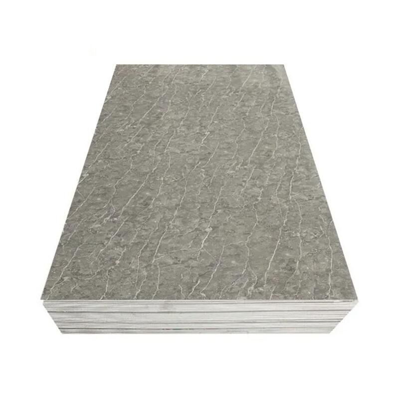 Panel Dinding PVC Kualitas Tinggi dengan Efek Marmer UV WPC Tahan Lembab & Air untuk Dekorasi Hotel Harga Terbaik