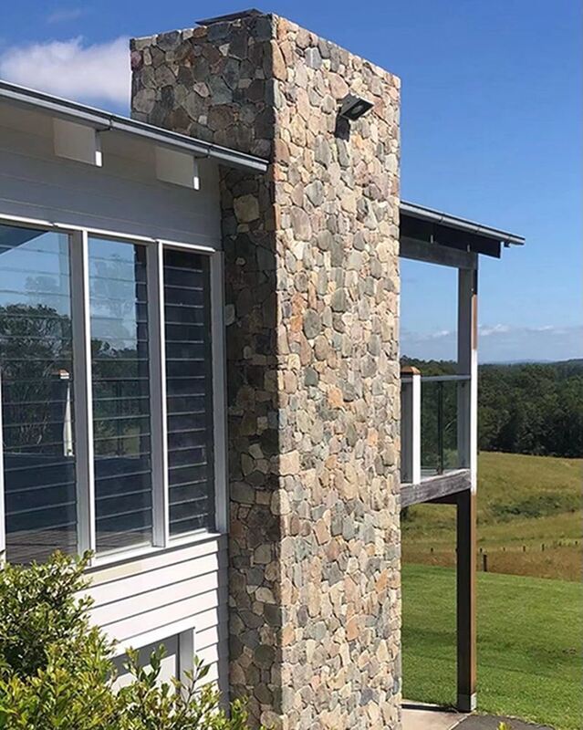 Natural Finish Slate Culture Stone Veneer Cladding for Bathroom Column Exterior and Interior Wall in Kerala Panel Batu