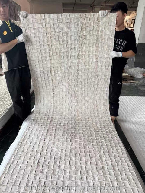 MCM Soft Series Desain Modern Fleksibel buatan ramah lingkungan Fireproof Waterproof Big Slab Dekorasi Dinding Indoor Outdoor 3D