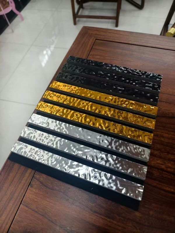 Modern Sound Absorbing Acoustic Panel 3D Air Ripple Slat Grille Soundproof untuk Hotel Studio