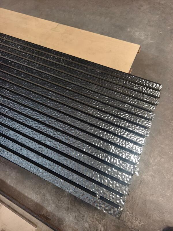 Modern Sound Absorbing Acoustic Panel 3D Air Ripple Slat Grille Soundproof untuk Hotel Studio