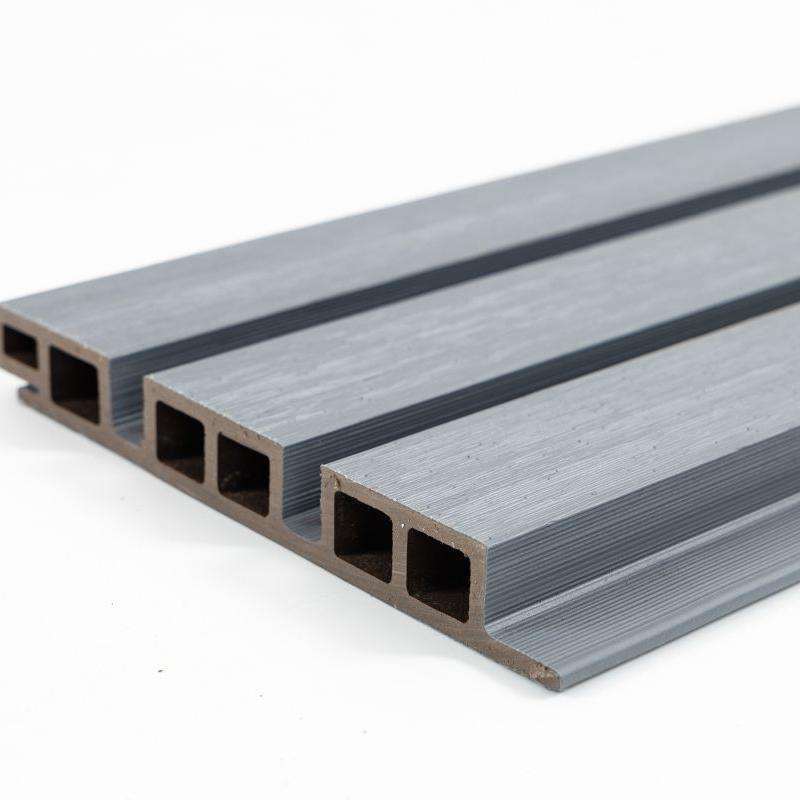 Panel penutup dinding eksterior dinding eksterior penutup ubin kayu WPC penutup dinding