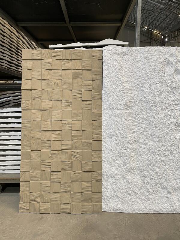 Solusi Dekorasi Dinding Inovatif Fireproof Waterproof PU Panel Dinding Batu Buatan untuk Lapisan Dinding Indoor dan Outdoor