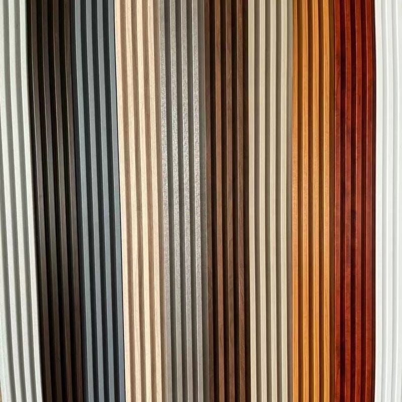 Waterproof wpc panel dinding pvc film kayu plastik wpc plafon slate ...