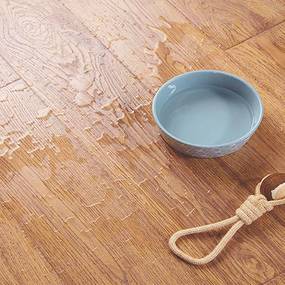 Lantai Vinyl SPC Tahan Air PVC Untuk Perumahan 3.2mm-8.0mm
