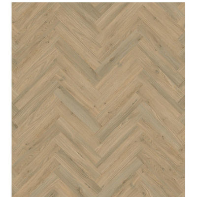 100% Virgin 4.0mm-7mm Spc Herringbone Flooring Spc Lvt Klik Lantai Multilayer