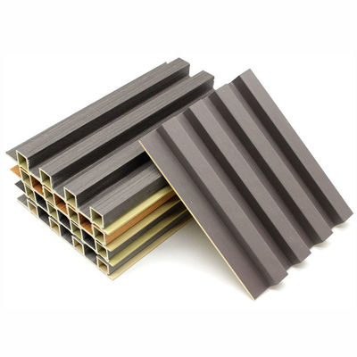 Uv Tahan Wpc Facade Cladding Wpc Slatted Cladding Untuk Outdoor